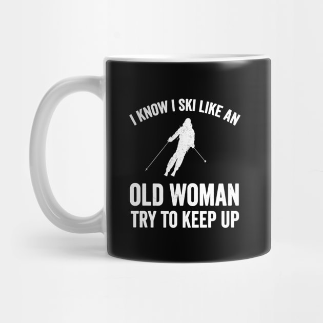 I know I ski like an old woman try to keep up by captainmood